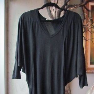 Black 3/4 Sleeve Top